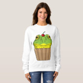 Kikker met Muffin Trui (Voorkant volledig)