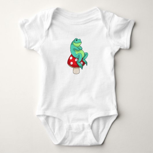 Kikker met paddenstoel romper (Voorkant)