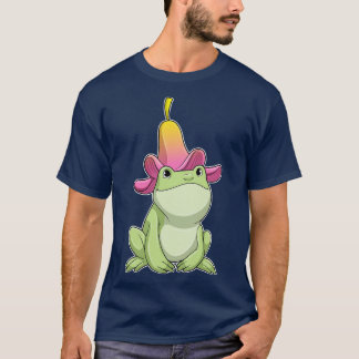 Kikker met Plumeria T-shirt