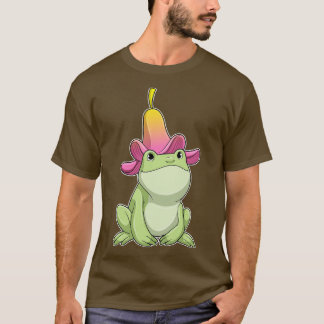 Kikker met Plumeria T-shirt