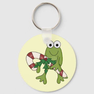 Kikker met snoepsuikerriet, T-shirts en cadeaus Sleutelhanger