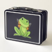 Kikker met vlinder (Achterkant)