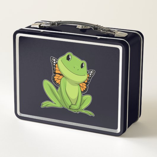 Kikker met vlinder (Achterkant)