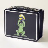 Kikker met volleybal (Achterkant)