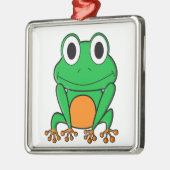 Kikker Metalen Ornament (Links)