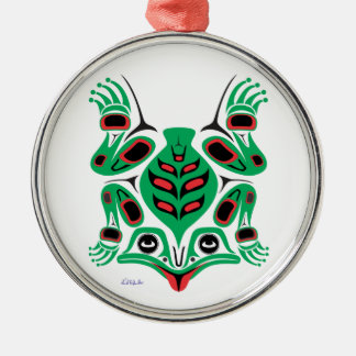Kikker Metalen Ornament