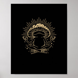 Kikker & Minimalisme Cottage Aesthetische Goblinc Poster