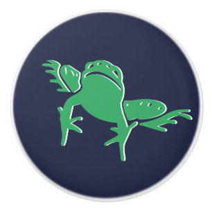 Kikker of Pad Keramische Knop