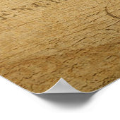 Kikker op Bicycle  Poster Frans Briefkaart (Hoek)