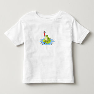 Kikker op Leaf met Insect Kinder Shirts