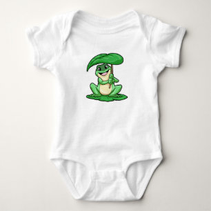Kikker op Leaf met Umbrella Romper