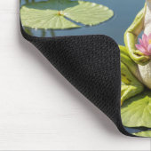 Kikker op Lily Pad Muismat (Hoek)