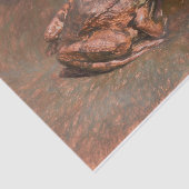  kikker op rokken in water tissuepapier (Detail)