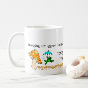Kikker, Paddenstoel, Kikkerheet Eierpunchmok Koffiemok