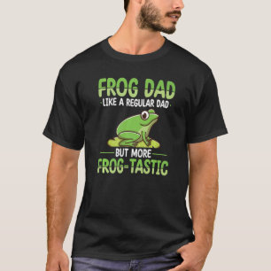 Kikker pap jaagontwerpstootkikker F T-shirt