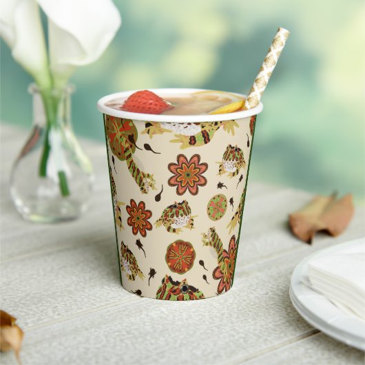 Kikker Papieren Bekers (Insitu)