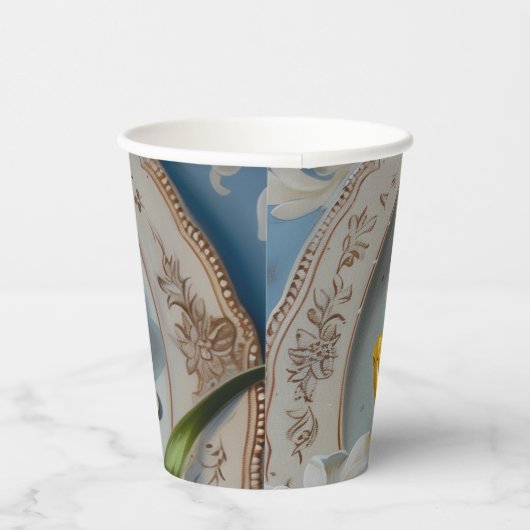 Kikker - Papieren kopjes Maat 236ml Papieren beker (Rechts)