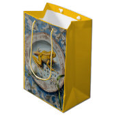 Kikker - Papieren tas Medium Cadeauzakje (Voorkant Gekanteld)