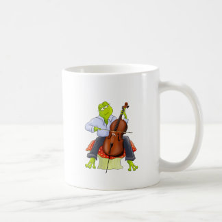 Kikker Plays Cello Koffiemok