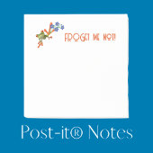 Kikker Post-it® notes "FROGet me niet!"