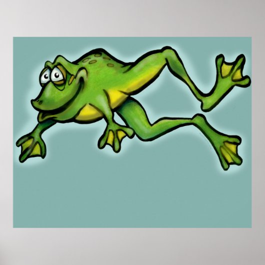 Kikker Poster (Voorkant)