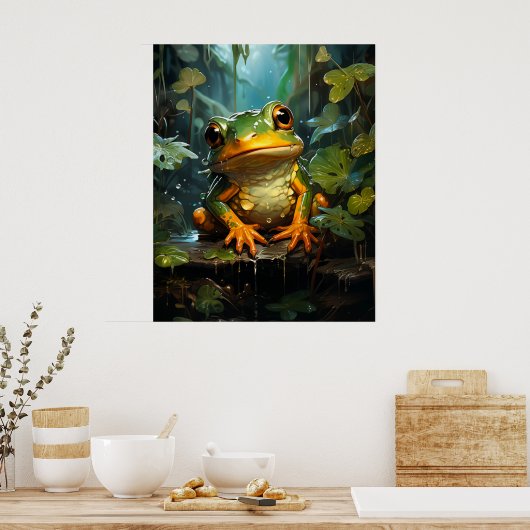 Kikker Poster (Keuken)