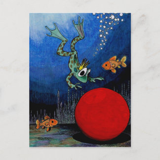 Kikker Prince Briefkaart