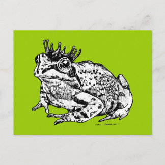 Kikker Prince Briefkaart