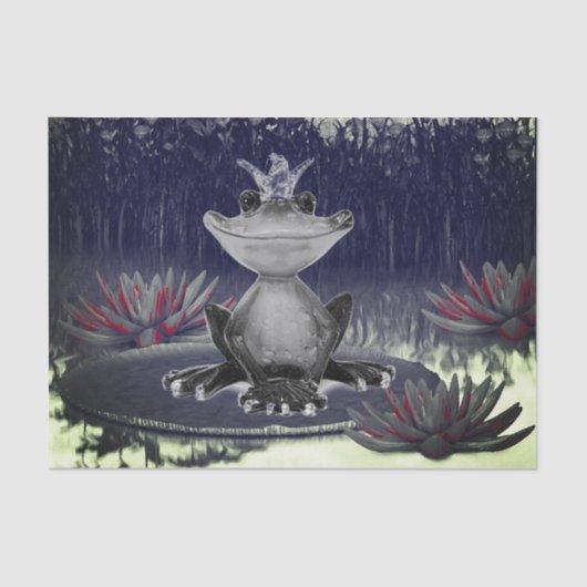 Kikker Prince Gift Tissue Tissuepapier (Voorkant)