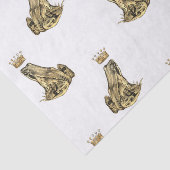 Kikker Prins Magic Charm Fantasy Golden Crown Tissuepapier (Detail)