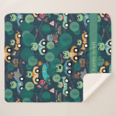 Kikker-rantsoenchauffeurs Kinder Sherpa Deken (Voorkant (horizontaal))