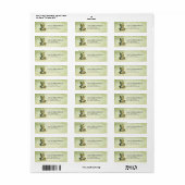 Kikker Return Address Labels (Full Sheet)