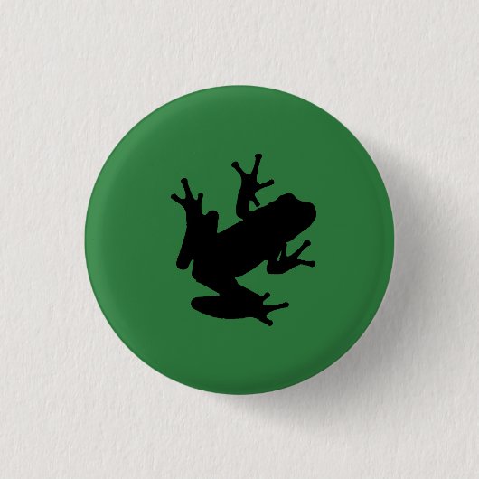 kikker ronde button 3,2 cm (Voorkant)
