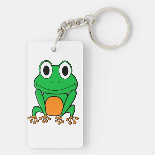 Kikker Sleutelhanger (achterkant)