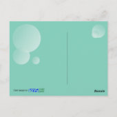 Kikker Snagelvriendelijke dieren Funny Hi-Greeting Briefkaart (Achterkant)