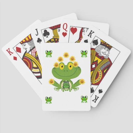 Kikker Speelkaarten Deck (Achterkant)