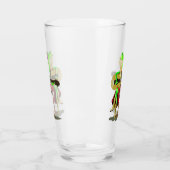 Kikker spelen gitaar - Romantisch - Liefde Glas (Links)