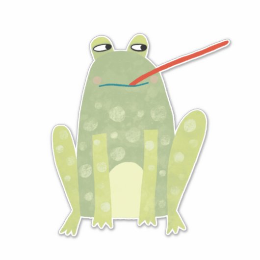 Kikker Sticker (Voorkant)