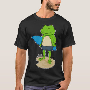 Kikker Surfer Surfboard T-shirt