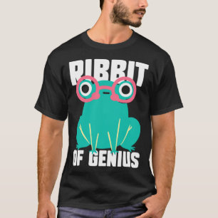 Kikker Toad Ribbit van Genius T-shirt