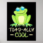 Kikker Toadally Cool Poster (Voorkant)