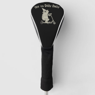 Kikker treuzelt van nature treuzelt domme meme golfheadcover