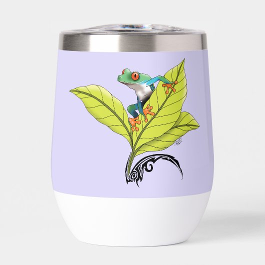 Kikker van de rode oogboom (Voorkant)