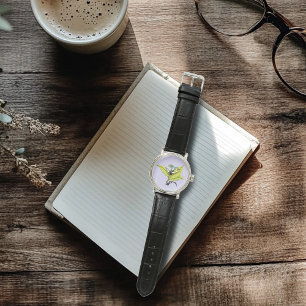 Kikker van de rode oogboom horloge