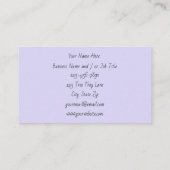 Kikker van de rode oogboom visitekaartje (Achterkant)