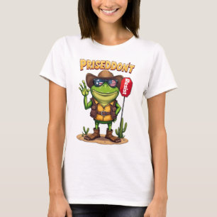 Kikker verzet Portland Kikker protest Portland T-shirt