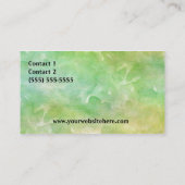 Kikker Visitekaartje (Achterkant)