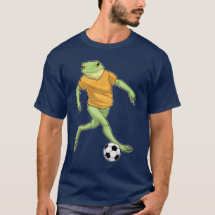 Kikker Voetballer Voetbal T-shirt