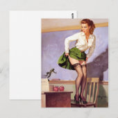 Kikker voor leraar briefkaart (Voorkant / Achterkant)