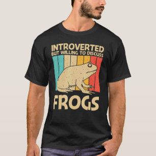 Kikker voor mannen Toad Catcher Dier T-shirt